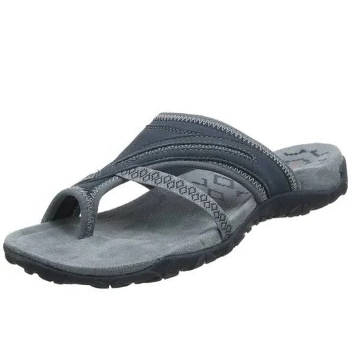 HaulWellGoods - Cross Strap Sandals - Casual Summer Comfort