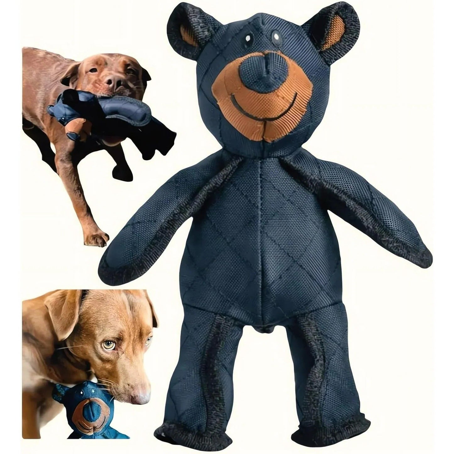 HaulWellGoods - Bear Dog Toy - Built For Heavy Chewers