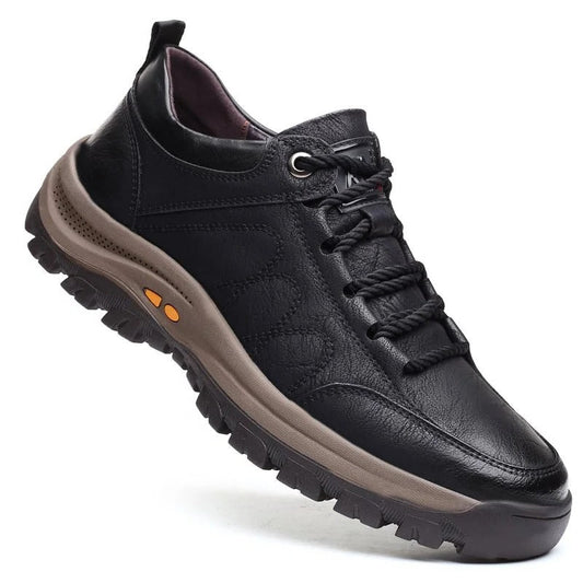 HaulWellGoods - Men's Leather Shoes - Supportive Comfort