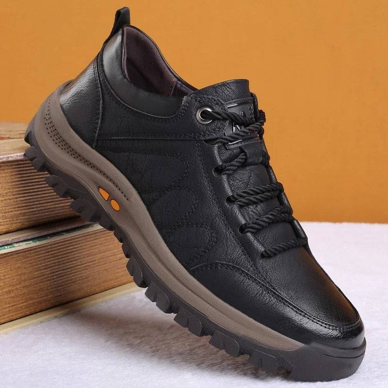 HaulWellGoods - Men's Leather Shoes - Supportive Comfort
