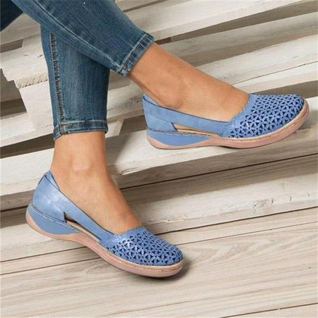 HaulWellGoods - Women's Bunion Flats - Roomy Toe Comfort