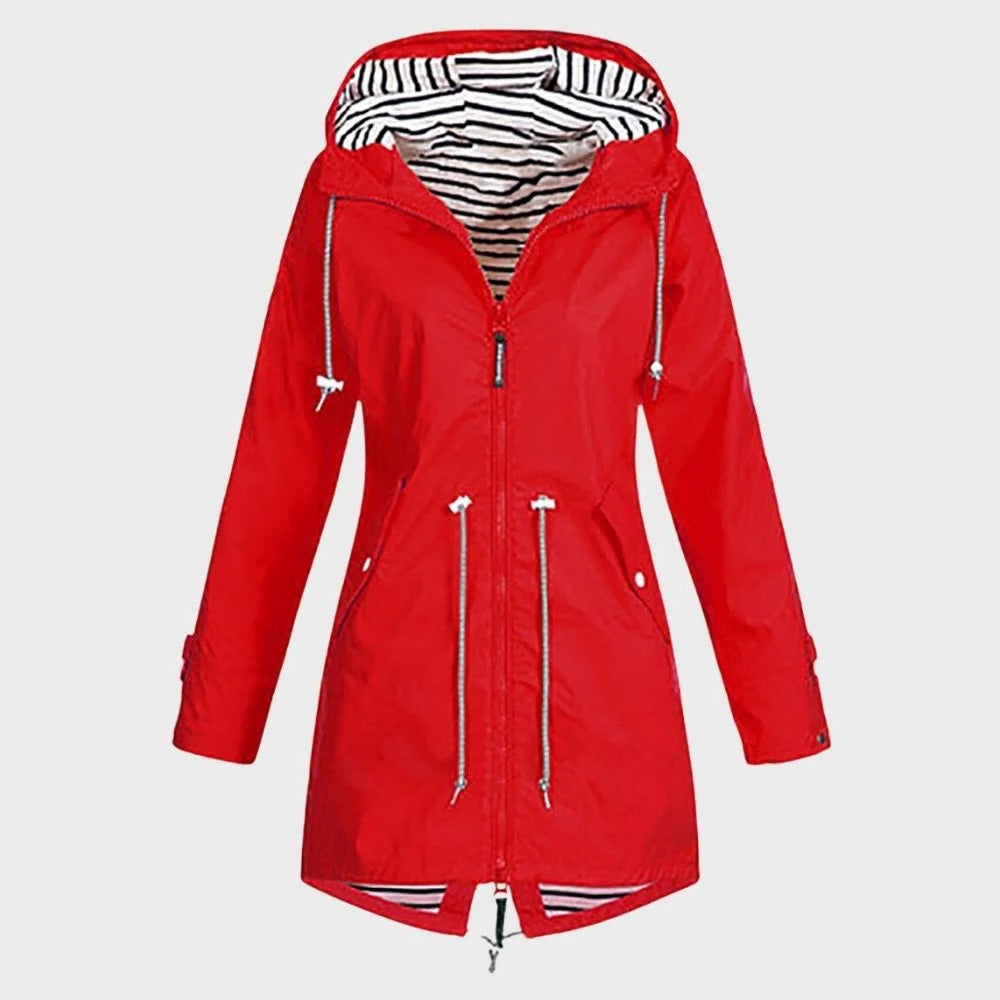 HaulWellGoods - Women's Rain Jacket - Stay Dry In Style