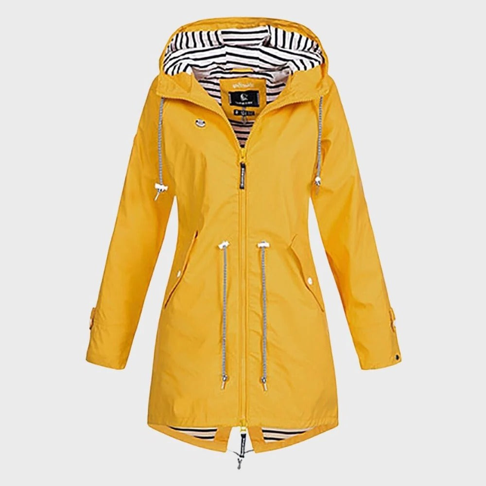 HaulWellGoods - Women's Rain Jacket - Stay Dry In Style