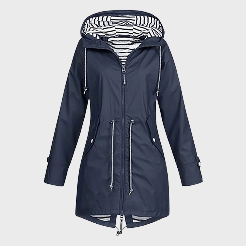 HaulWellGoods - Women's Rain Jacket - Stay Dry In Style