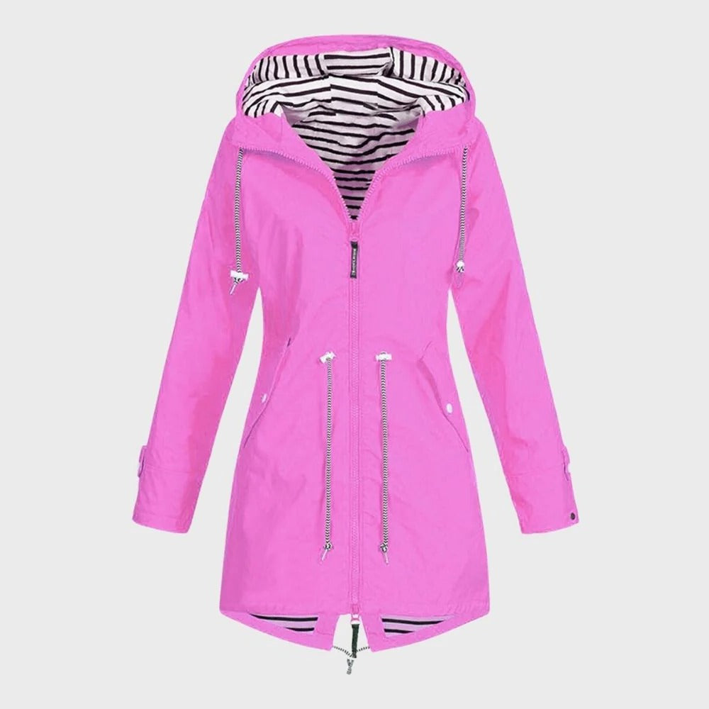 HaulWellGoods - Women's Rain Jacket - Stay Dry In Style