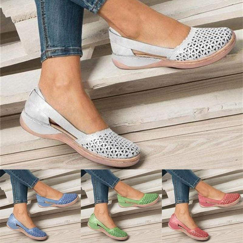HaulWellGoods - Women's Bunion Flats - Roomy Toe Comfort