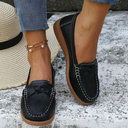 HaulWellGoods - Leather Loafers - All-Day Walking Comfort