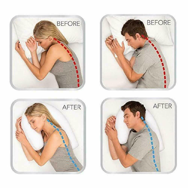 HaulWellGoods - Side Sleeper Pillow - Comfortable All Night