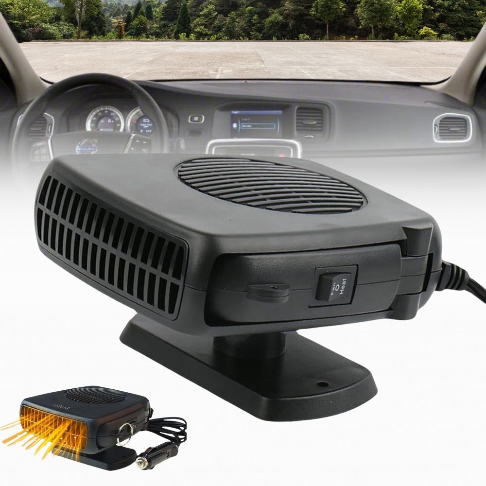 HaulWellGoods - Ceramic Car Heater - Fast Defrost Anywhere