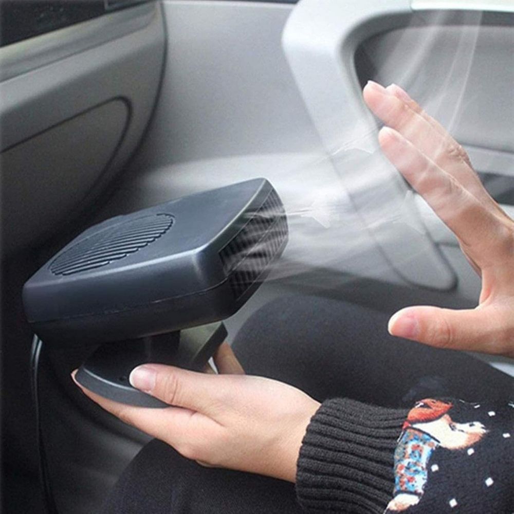 HaulWellGoods - Ceramic Car Heater - Fast Defrost Anywhere