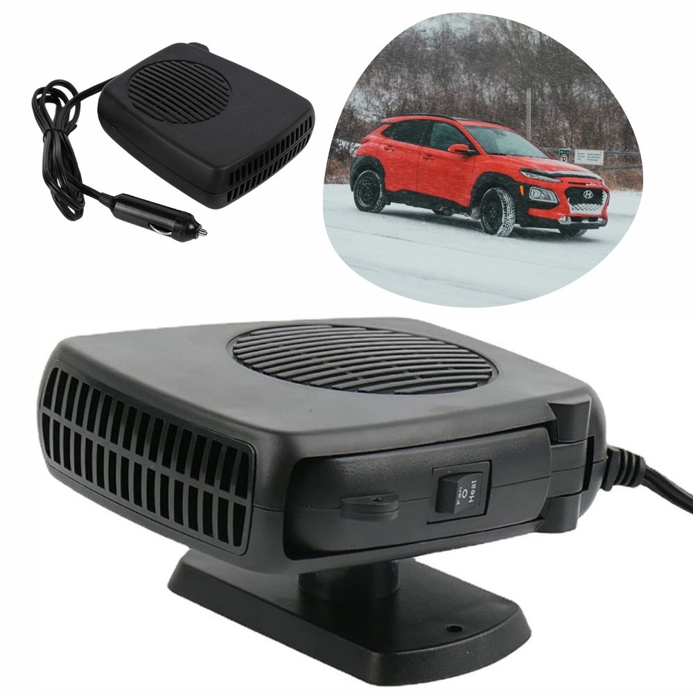 HaulWellGoods - Ceramic Car Heater - Fast Defrost Anywhere