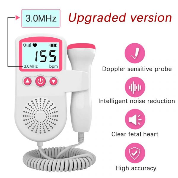 HaulWellGoods - Fetal Doppler - Hear Baby's Heartbeat
