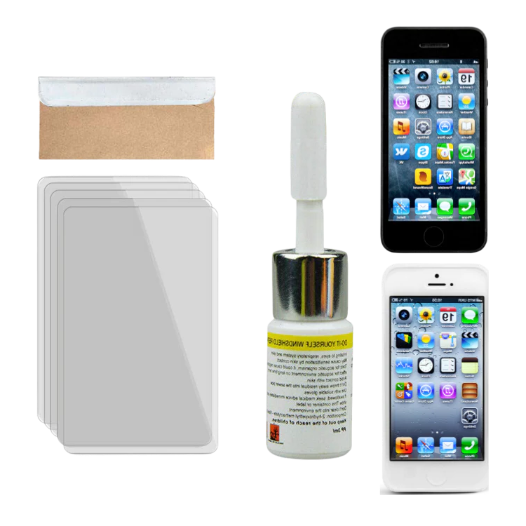 HaulWellGoods - Screen Repair Kit - Fix Cracks At Home