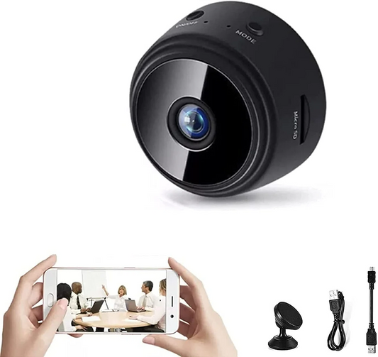 HaulWellGoods - Magnetic WiFi Camera - Discreet Monitoring