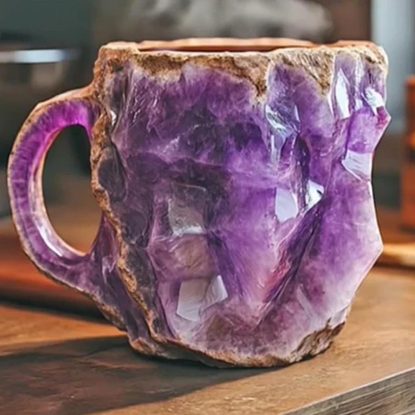 HaulWellGoods - Crystal Coffee Mug - Elevate Your Ritual