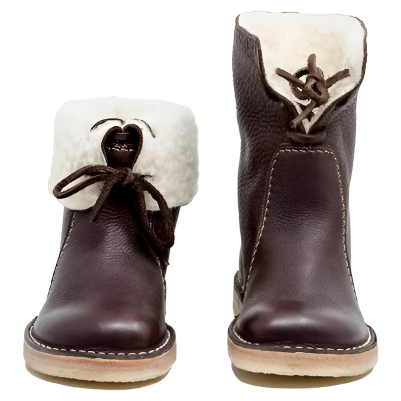 HaulWellGoods - Wool Lined Boots - Warm Cozy Steps