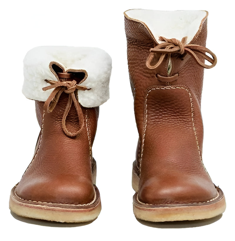 HaulWellGoods - Wool Lined Boots - Warm Cozy Steps
