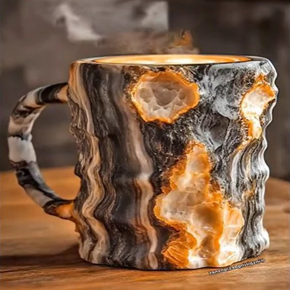 HaulWellGoods - Crystal Coffee Mug - Elevate Your Ritual