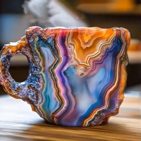 HaulWellGoods - Crystal Coffee Mug - Elevate Your Ritual