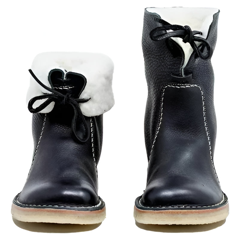 HaulWellGoods - Wool Lined Boots - Warm Cozy Steps
