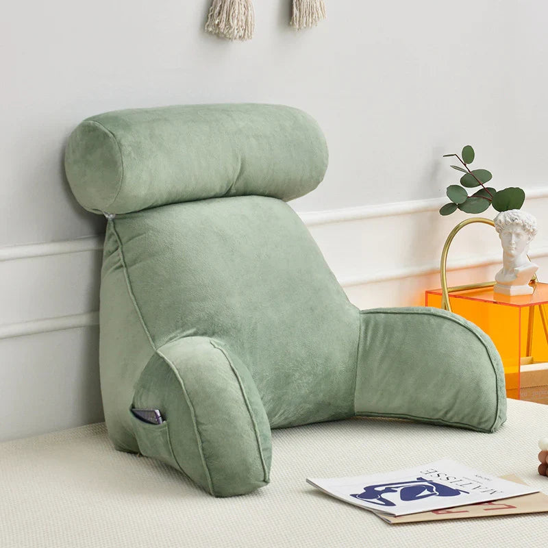 HaulWellGoods - Bed Reading Pillow - Cozy Backrest Support
