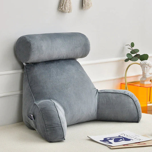 HaulWellGoods - Bed Reading Pillow - Cozy Backrest Support