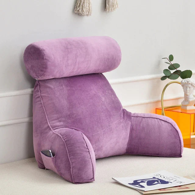 HaulWellGoods - Bed Reading Pillow - Cozy Backrest Support