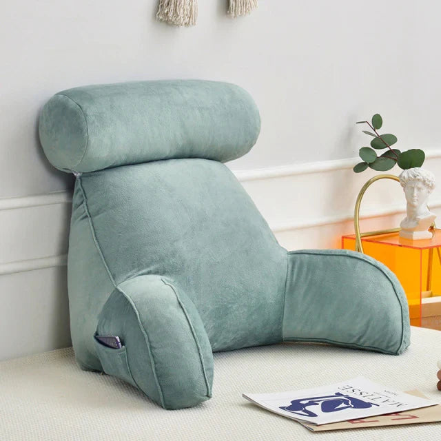 HaulWellGoods - Bed Reading Pillow - Cozy Backrest Support