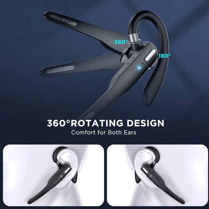 HaulWellGoods - Trucker Bluetooth Headset - Clear Calls