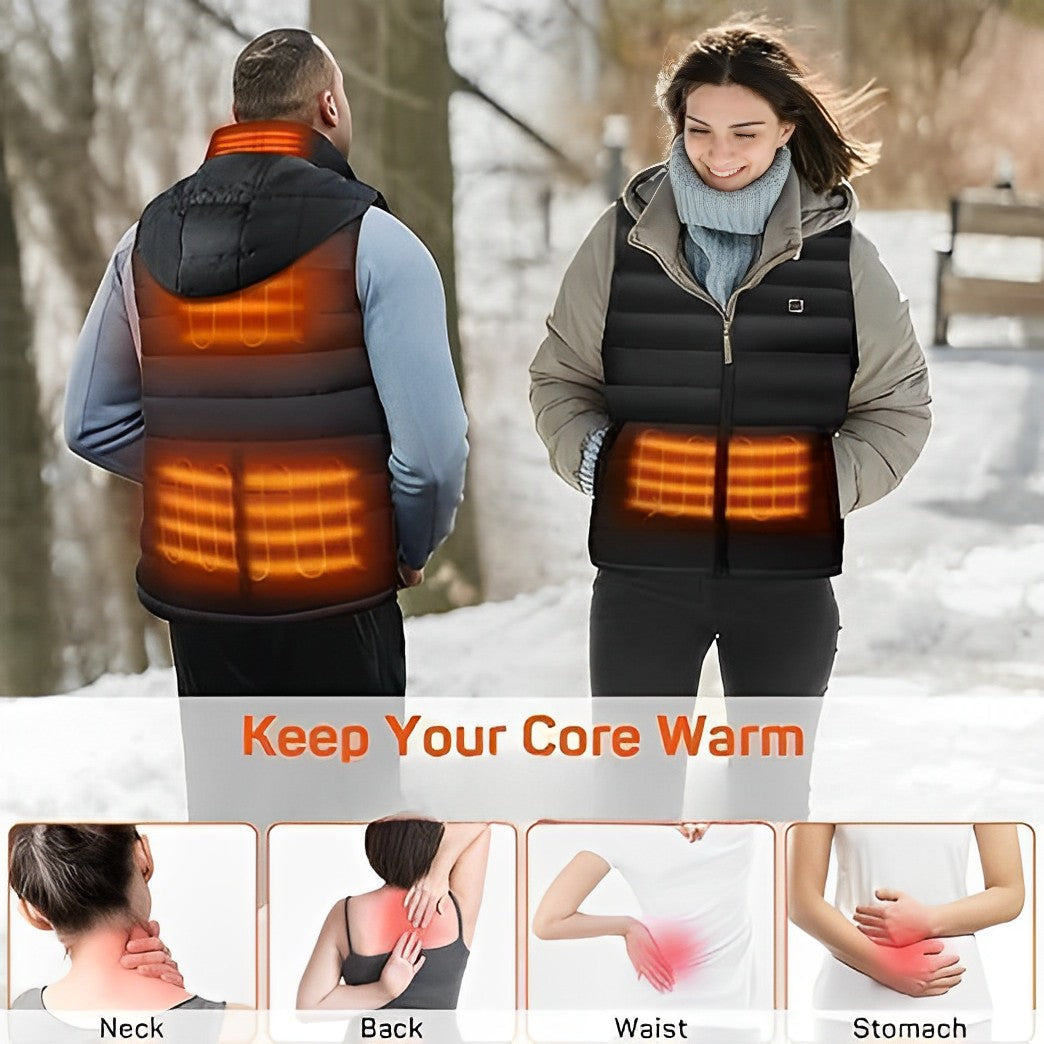 HaulWellGoods - Heated Vest - Stay Warm Hands-Free
